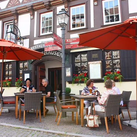 ホテル Romantisches Menzhausen ウスラー